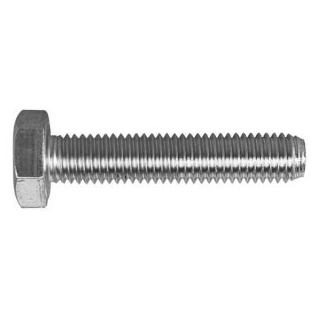 SET SCREW HEX HD 8.8 ZINC M 8 X 45MM